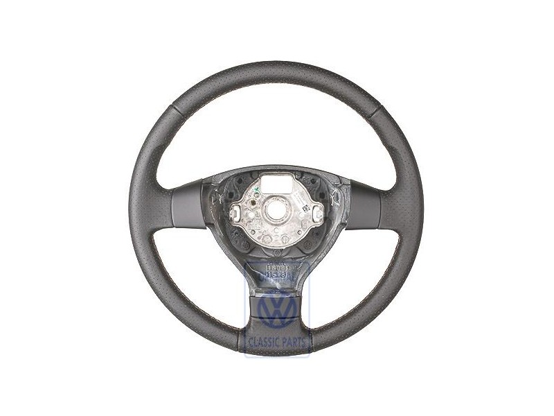 VW Originale Volante (Pelle) Nero/Teak/Nero - 3C0419091AKWDE