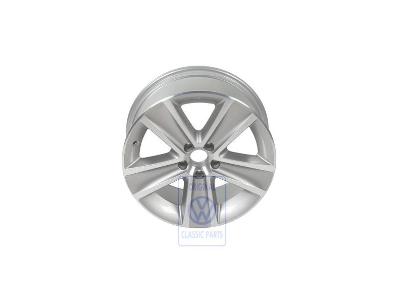 VW Originale Cerchio In Alluminio Titanio (Grigio) - 3C0601025ABQQ9