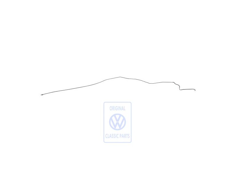 VW Originale Tubo Freno Da Raccordo A Tubo Fless. 