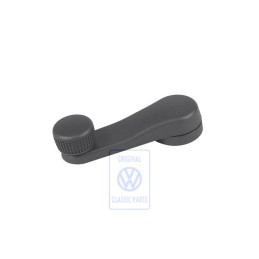 VW Originale Manovella Alzacristallo Nero Satinato - 3C0837581 9B9
