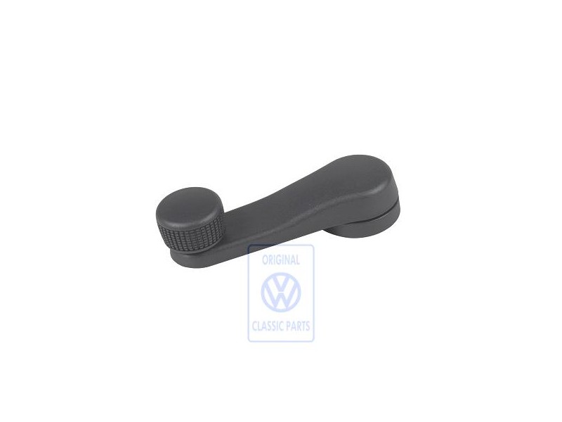 VW Originale Manovella Alzacristallo Nero Satinato - 3C0837581 9B9
