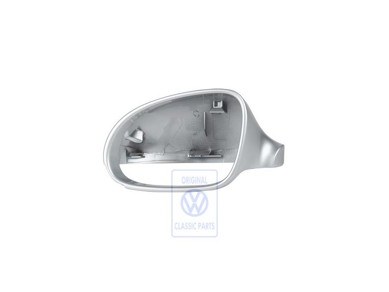 VW Originale Guscio Dello Specchietto Argento Reflex Metall. 