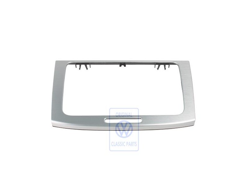 VW Originale Mascherina Alluminio Spazzolato - 3C0858069AG20V