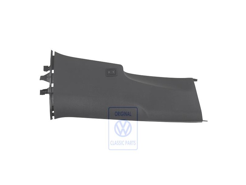 VW Originale Rivest. Montante B Nero Satinato - 3C0867292E 9B9