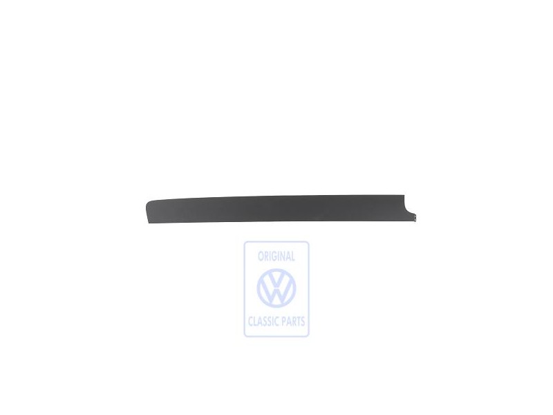 VW Originale Mascherina Nero Opaco - 3C1857212P 44S