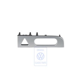 VW Originale Mascherina Alluminio Spazzolato - 3C2858079A 20V