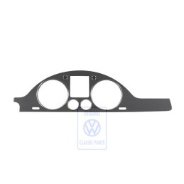 VW Originale Mascherina Nero Opaco - 3C2858335AP44S
