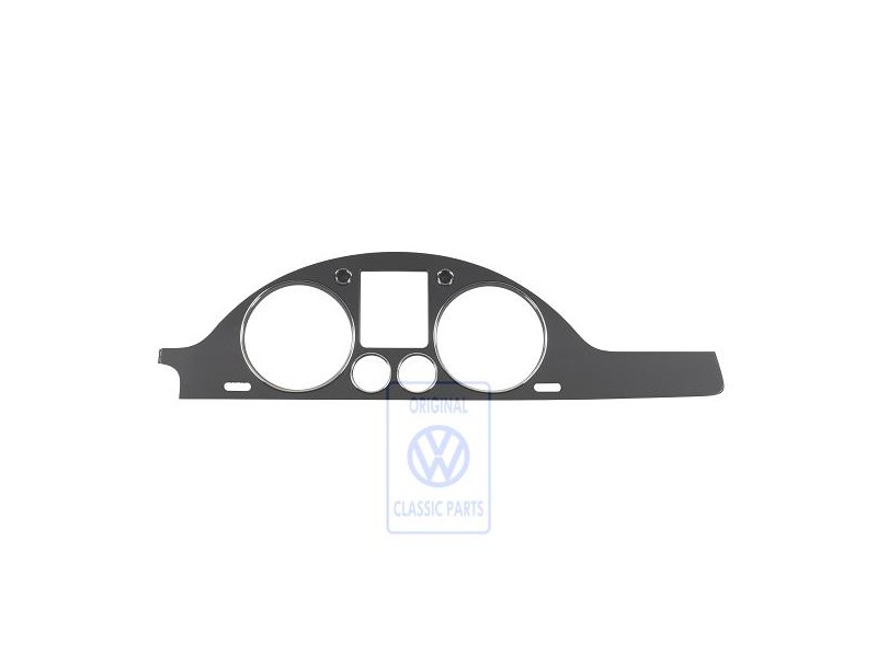 VW Originale Mascherina Nero Opaco - 3C2858335AP44S