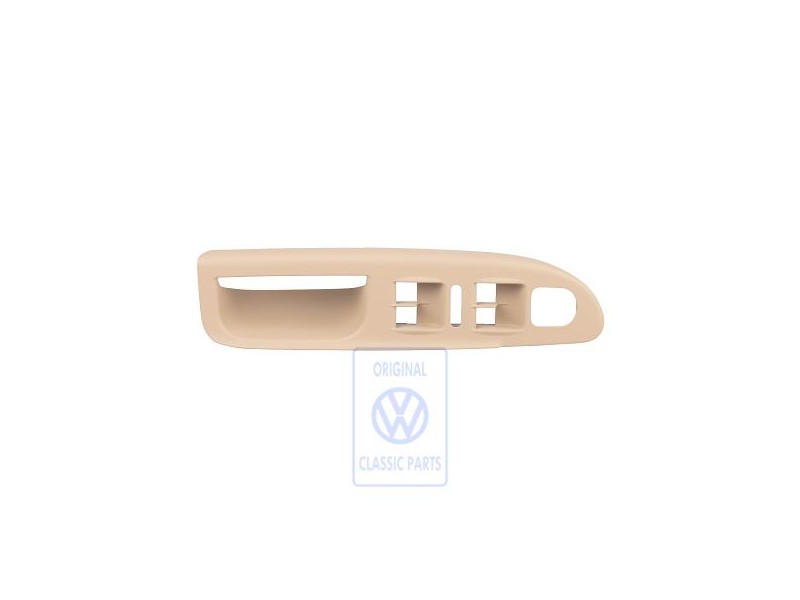 VW Originale Parte Sup. Maniglia Ad Incasso Pure Beige - 3C2867172B 7R3