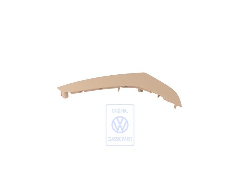 VW Originale Parte Sup. Maniglia Ad Incasso Pure Beige - 3C4867371 7R3