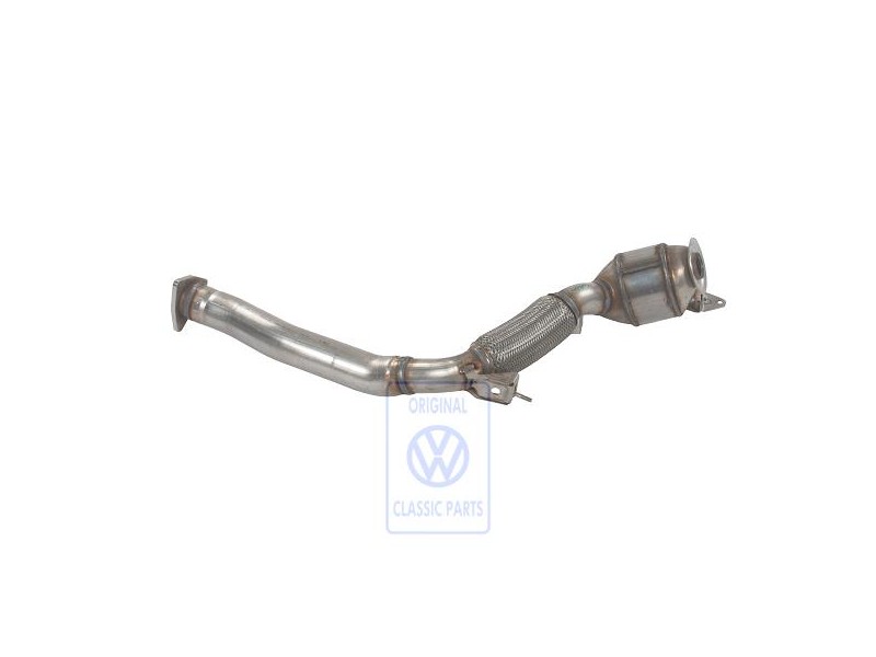 VW Originale Tubo Di Scarico Con Catalizz. 