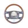 VW Originale Volante (Legno/Pelle) Blu Navy/Marrone Noce - 3D0419091ABNKM