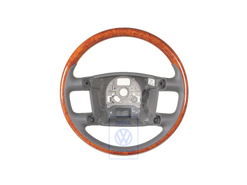 VW Originale Volante Legno/Pelle Antracite/Eucalipto - 3D0419091ABQSC