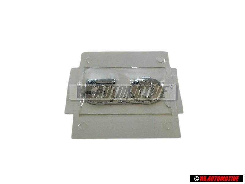 VW Originale 5.0 Posteriore Logo Emblema Scritta Cromo - 3D0853675H 739
