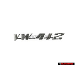 VW Originale VW 412 Posteriore Logo Emblema Scritta - 415853687B