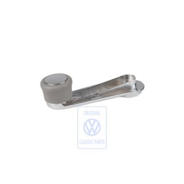 VW Originale Manovella Alzacristallo Grigio Flanella - 443837581E U71