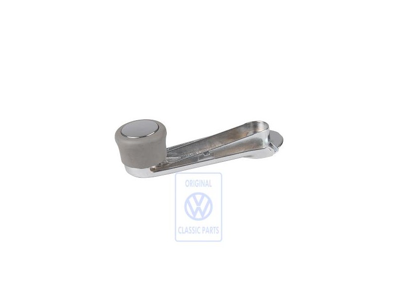 VW Originale Manovella Alzacristallo Grigio Flanella - 443837581E U71