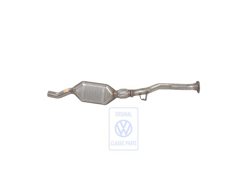 VW Originale Tubo Di Scarico Con Catalizz. 