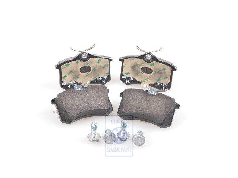 VW Originale 1 Set Guarnizioni Freno Per Freni A Disco - 4B0698451E