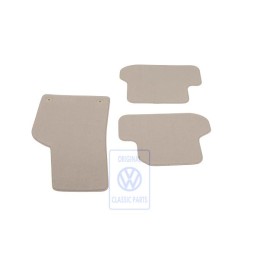 VW Originale 1 Set Di Tappetini Nutria Beige - 5C1863011C ICK