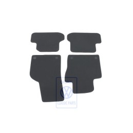 VW Originale 1 Set Di Tappetini Nero Titanio/Artgrey - 5C1863011C ISR