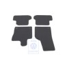 VW Originale 1 Set Di Tappetini Nero Titanio/Artgrey - 5C1863011H BCW