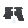 VW Originale 1 Set Di Tappetini Grigio Flanella/Blu - 5C1863011P KMX