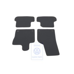 VW Originale 1 Set Di Tappetini Nero Titanio/Nero/Sioux - 5C1863011R AMQ