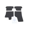 VW Originale 1 Set Di Tappetini Nero Titanio/Nero/Sioux - 5C1863011R AMQ