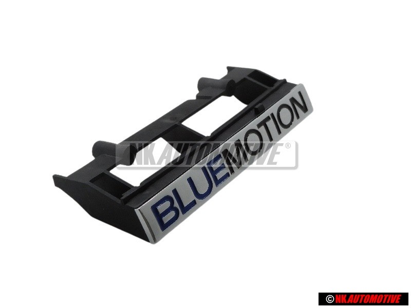 VW Originale BLUE MOTION Fronte Logo Emblema Scritta Cromo - 5M0853948A