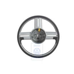 VW Originale Volante Sportivo Nero Satinato/Cromo - 6E0419091B JMG