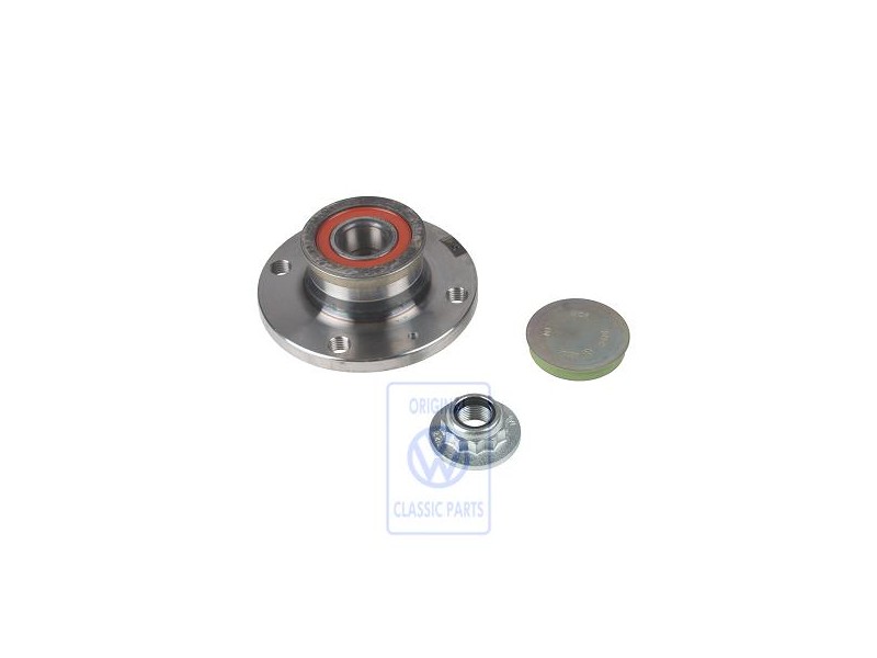 VW Originale Cuscinetto Ruota Con Elementi Di Montaggio - 6E0598611A