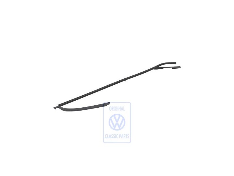 VW Originale Guida Del Finestrino Nero Satinato - 6E0837431G B41