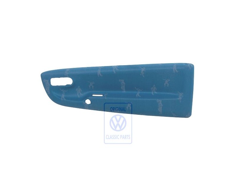 VW Originale Rivestimento Porta Blu - 6H3867012P 3R3