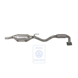 VW Originale Tubo Di Scarico Con Catalizz. 