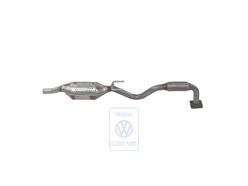 VW Originale Tubo Di Scarico Con Catalizz. 