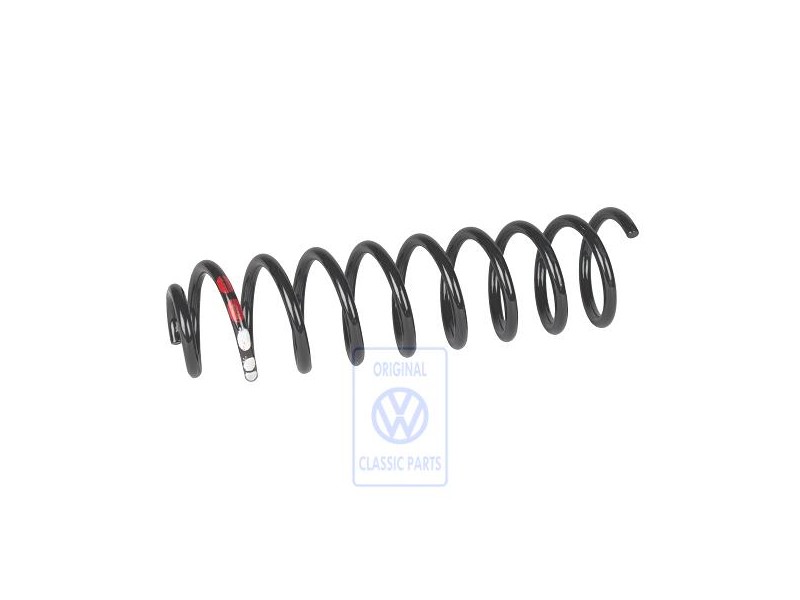 VW Originale Molla Elicoidale 2 Striscie Colorate - 6K0511115N 958