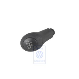 VW Originale Pomello Leva Cambio Nero Satinato - 6K0711141A 01C