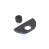 VW Originale Cappuccio Di Copertura Nero Satinato - 6K0845537 01C