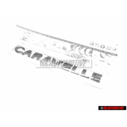 VW Originale CARAVELLE Posteriore Logo Emblema Scritta Cromo - 7H9853687 739