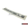 VW Originale CARAVELLE Posteriore Logo Emblema Scritta Cromo - 7H9853687 739