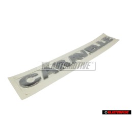 VW Originale CARAVELLE Posteriore Logo Emblema Scritta Cromo - 7H9853687 739
