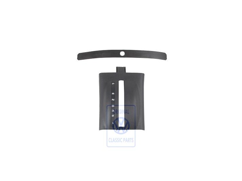 VW Originale Cornice Per Comando Marce Off-Black - 6K0863209A EQQ