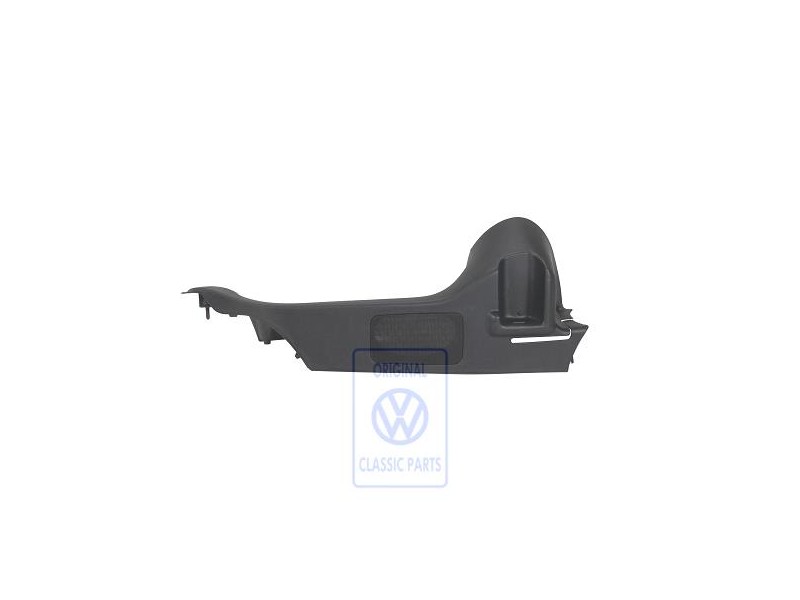 VW Originale Appoggio Nero Satinato - 6K0867762 B41