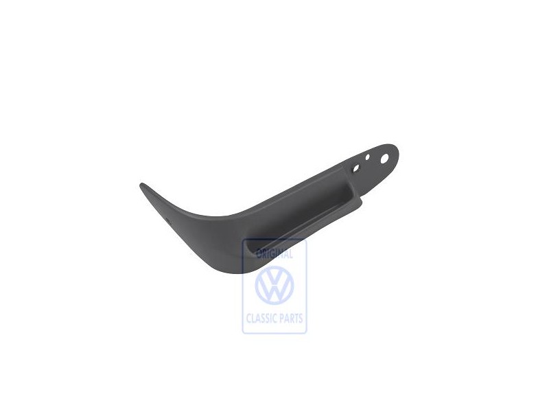 VW Originale Rivestimento Telaio Sedile Off-Black - 6K0881317A C81