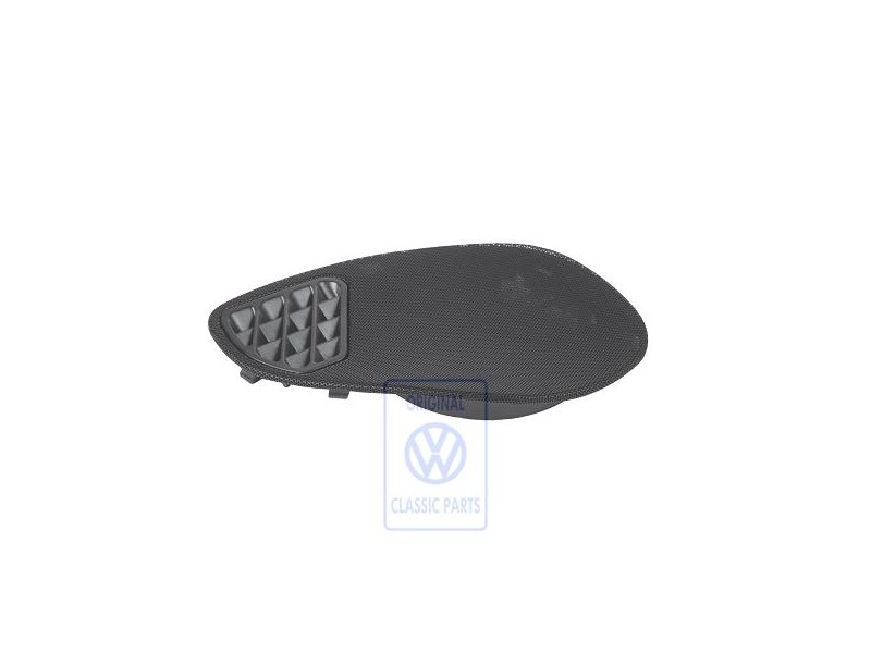 VW Originale Maschera Altoparlante Nero Satinato - 6K1857209 B41
