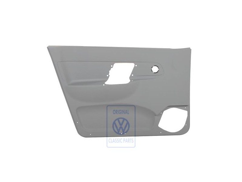 VW Originale Rivestimento Porta(Similpelle) Grigio Flanella - 6K4867011DB8TE