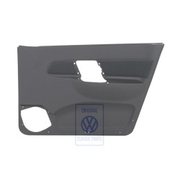 VW Originale Rivestimento Porta (Tessuto) Off-Black - 6K4867012CBHDY