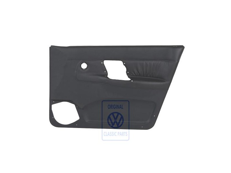 VW Originale Rivestimento Porta (Pelle) Nero - 6K4867012CPEGX