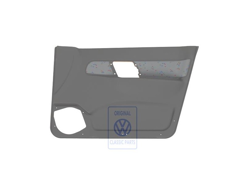 VW Originale Rivestimento Porta (Tessuto) Grigio Flanella - 6K4867012D FHA